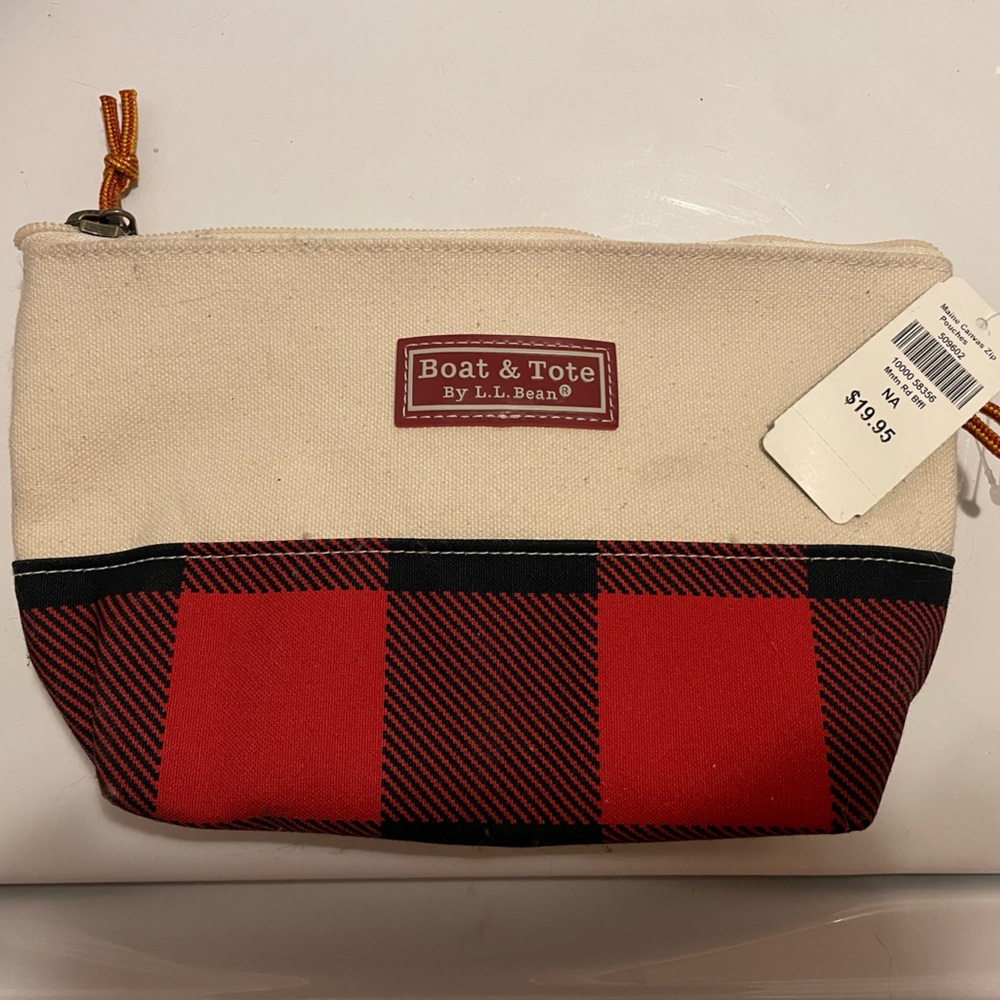 Boat and tote zipper pouch